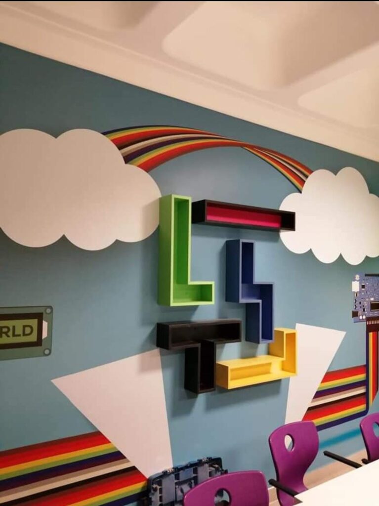 Kreş Duvar Tasarımı